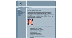 Desktop Screenshot of drgregorybach.com